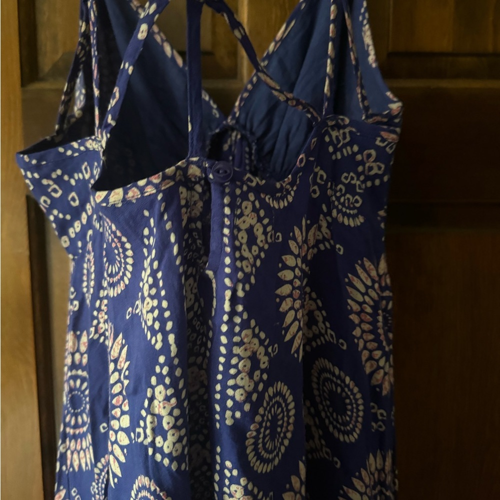 O'Neill Blue and White Sunburst Dress - Picture 4 of 4